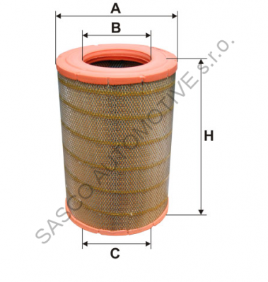 BOSS Filter Filtr vzduchu SCANIA BS01-114